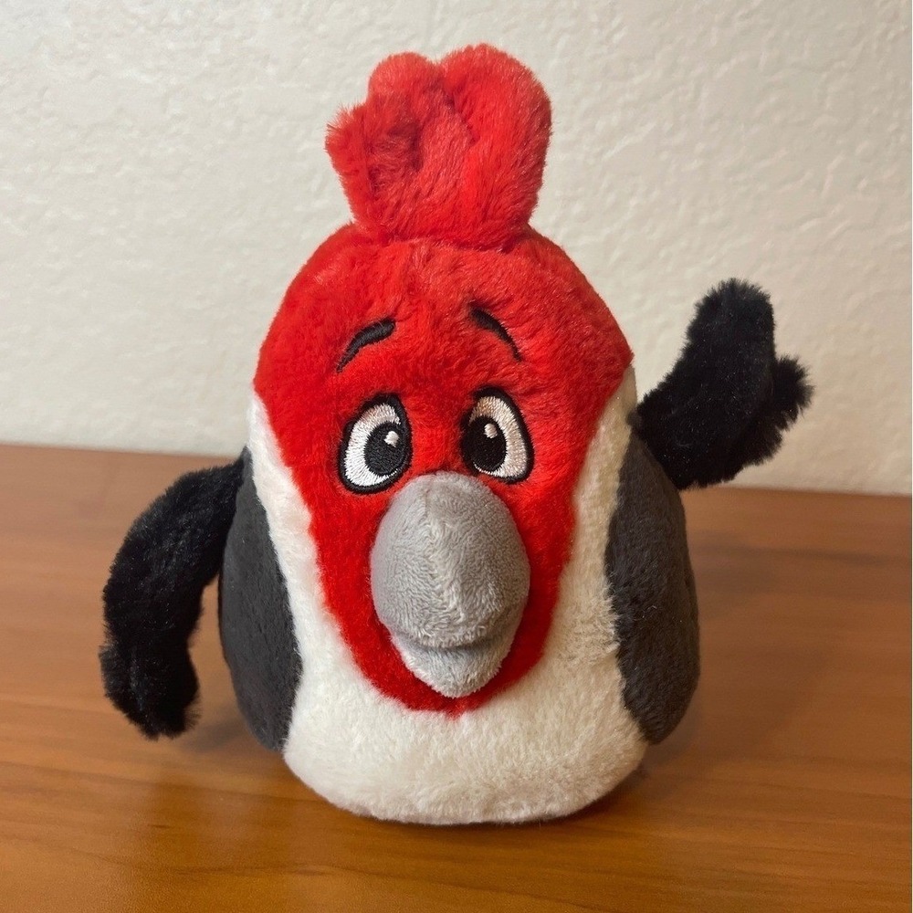 Angry Birds Rio Pedro Plush Stuffed Animal Red Cardinal Bird Toy Movie Promo